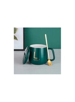 ARTC ARTC Electric Ceramic Cup Warmer With Heater, Coffee Mug With Saucer 18W Green Color  - Image 2