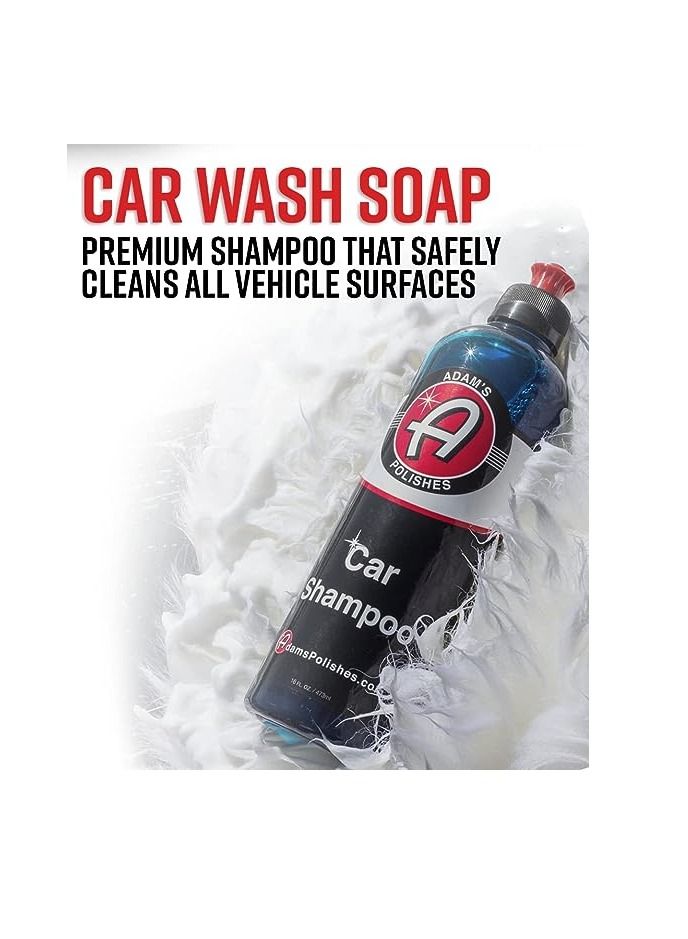 Adam's Polishes Adam's Most Popular Car Detailing Kit - Car Wash & Cleaning Kit | Our Top Selling Products Bundled | Car Wash Soap Shampoo, Detail Spray Car Wax Quick Detailer, Car Interior Cleaner. - Image 3