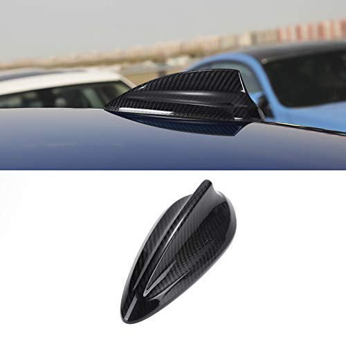 BLAKAYA Replacement for Antenna Cover Shark Fin Trim Hood Carbon Fiber Automotive Roof Aerials for BMW M2 M3 M4 M5 F20 F22 F30 F32 F35 F36 F82 F87 F90 G11 G12 G20 G30 G38(Black) - Image 1