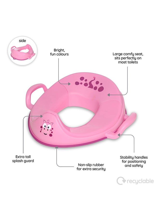 My Carry Potty My Little Trainer Seat - Pink Dragon Enchanting Toilet Training Seat For Kids – Fun, Secure And Portable  - Image 2