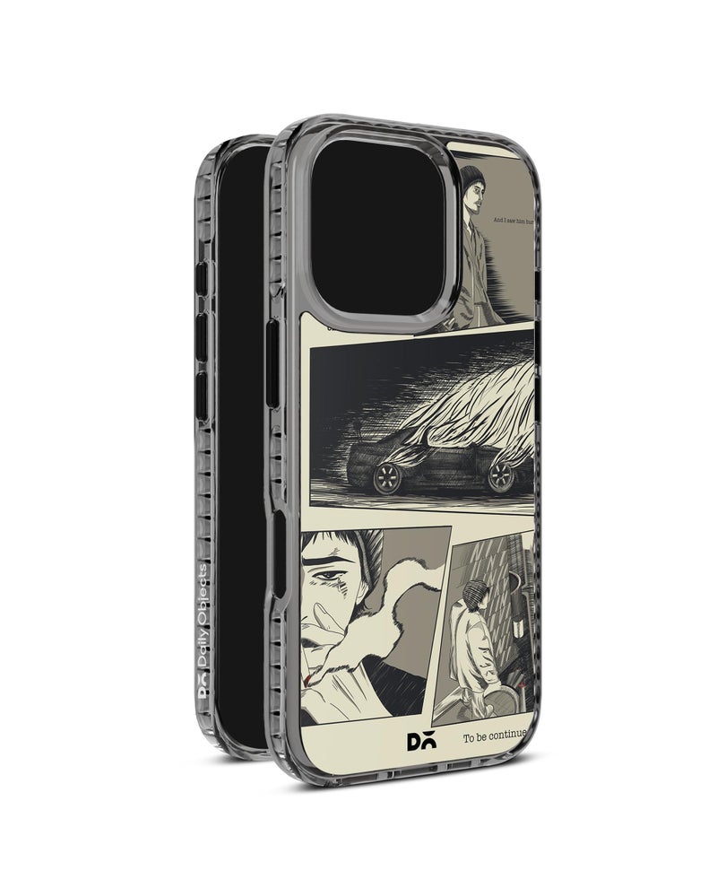 DailyObjects Case for iPhone 16 Pro Compatible with Mag-Safe Wireless Charging, Stride 2.0 K3 Hollow Victory Slim Shockproof Back Cover with Inner Magnetic Ring - Image 5