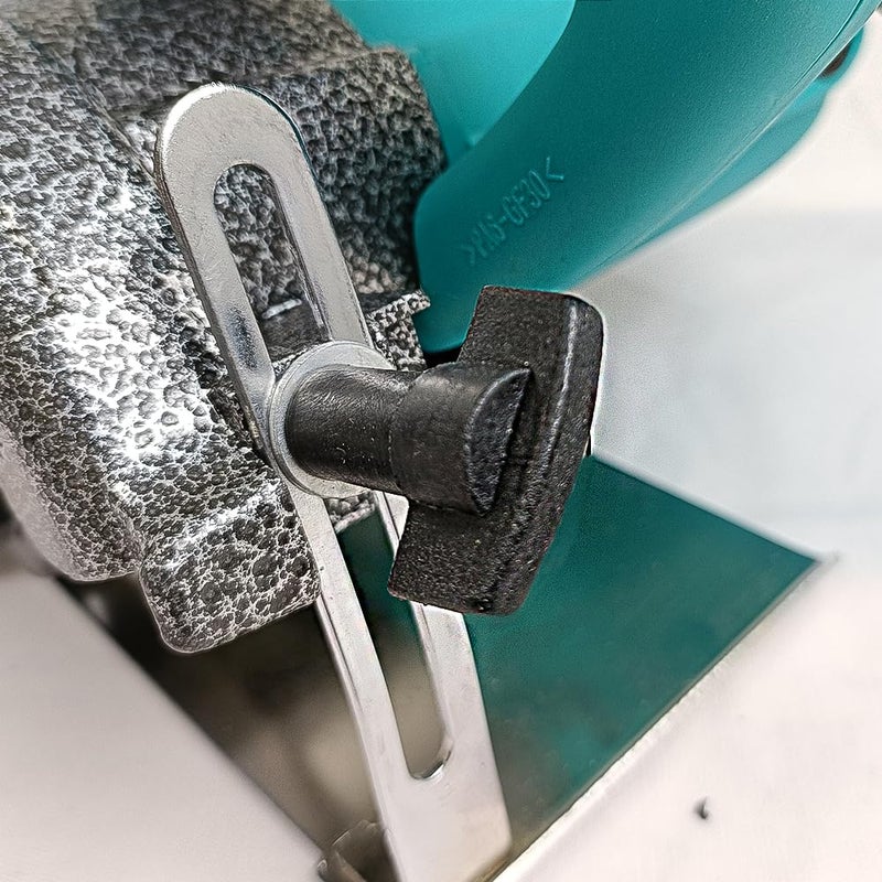 AEGON قاطع الرخام AC5H، 1450 واط، هيكل نحاسي، 12000 دورة في الدقيقة، قطر العجلة 125 مم، عمق القطع 40 مم - Image 5