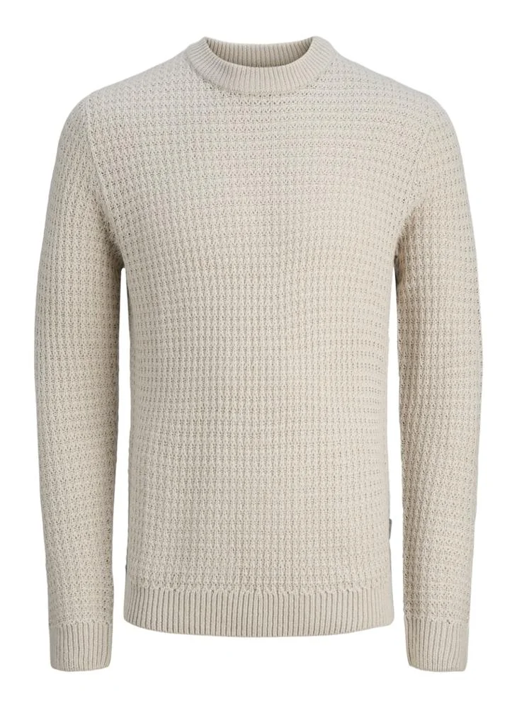 JJ Rebel  Knit Neck Long Sleeve Sweater for Men | Best Price UAE