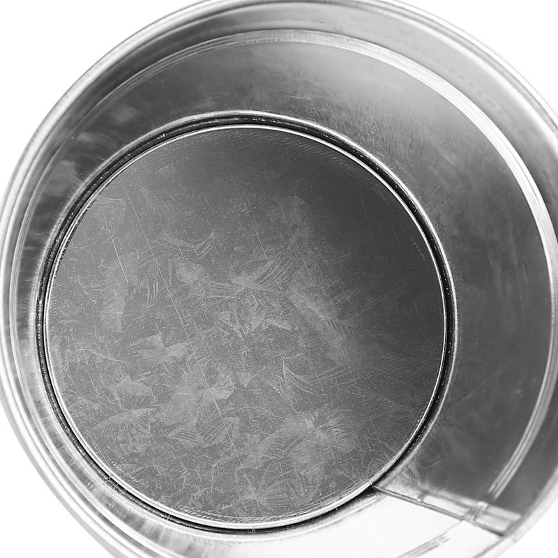 KINJOEK 8 Packs 4.72 x 4.72 x 3.54 Inch Galvanized Bucket Metal Planter, Silver Round Flower Pot Plant Basket for Balconies, Gardens, Patios, Office, Parties and Weddings - Image 3