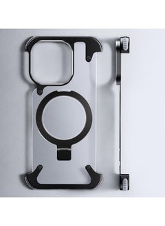 Generic Metal Phone Case for iPhone 13 Pro Max Blue with Phone Screen Protector  - Image 4