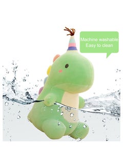 Excefore Stuffed Animal Plush Toys, Dinosaur Toy, Soft Dino Plushies for Kids Plush Doll Gifts for Boys Girls (Green, 9 Inch)  - Image 3