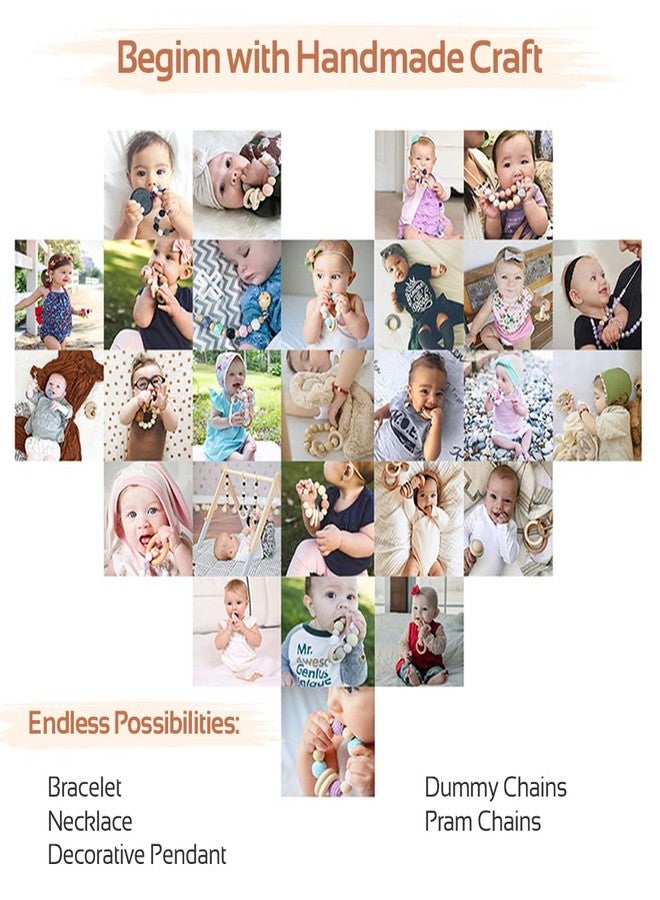 Promise Babe Black Satin Rattail Cord for Baby Teething Necklace 75m DIY Teether Craft Supplies Line - Image 4