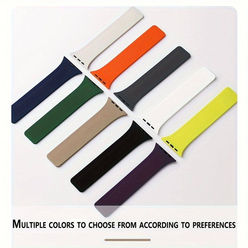 Silicone Magnetic Watch Band for Apple Watch 38 to 49mm Star Color Sports Activity - Image 4