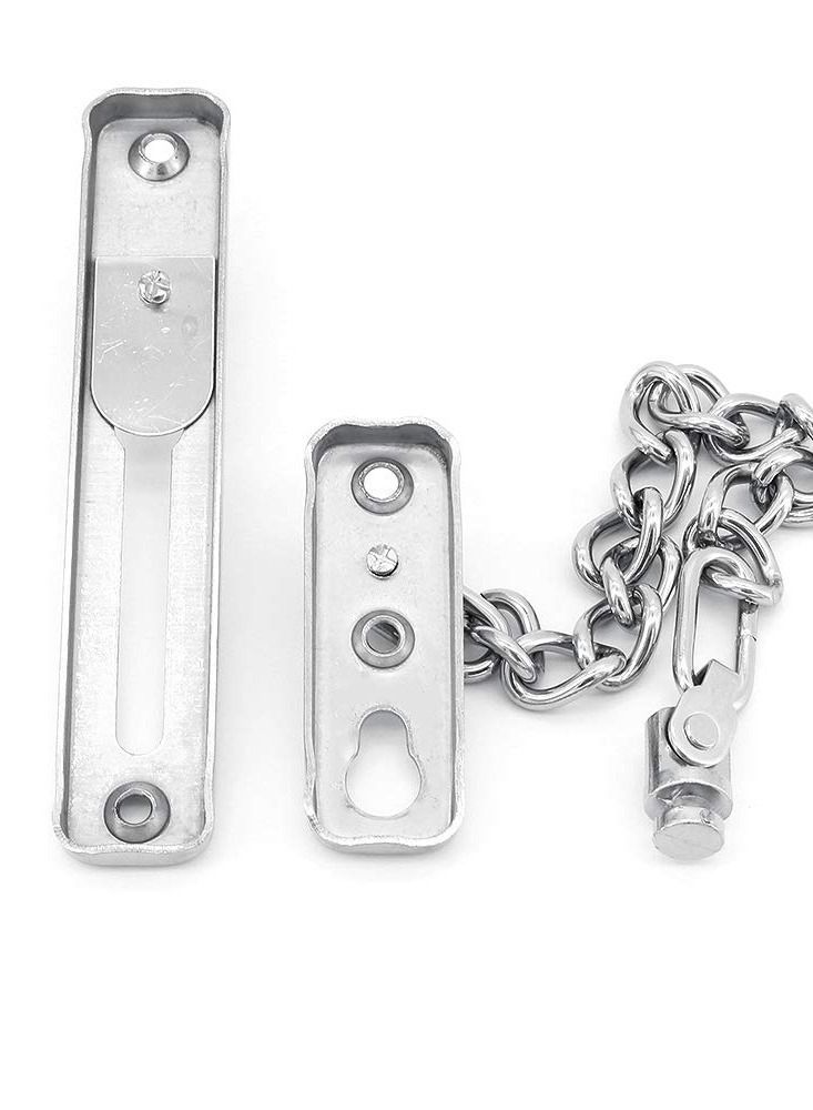 Y&D Stainless Steel Anti-Theft Chain, Safety Chain Thicker Door Lock Security Buckle Room for Home Apartment Bedroom - Image 2