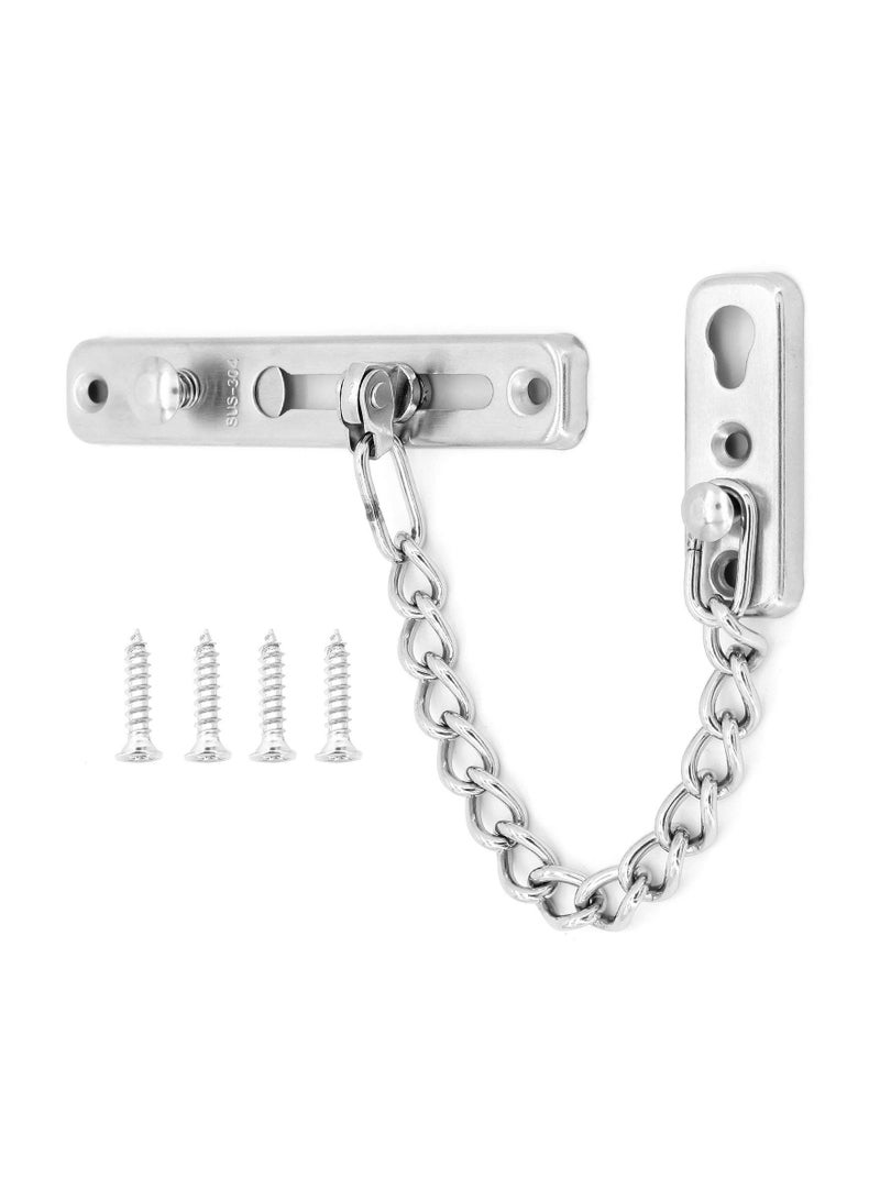 Y&D Stainless Steel Anti-Theft Chain, Safety Chain Thicker Door Lock Security Buckle Room for Home Apartment Bedroom - Image 1
