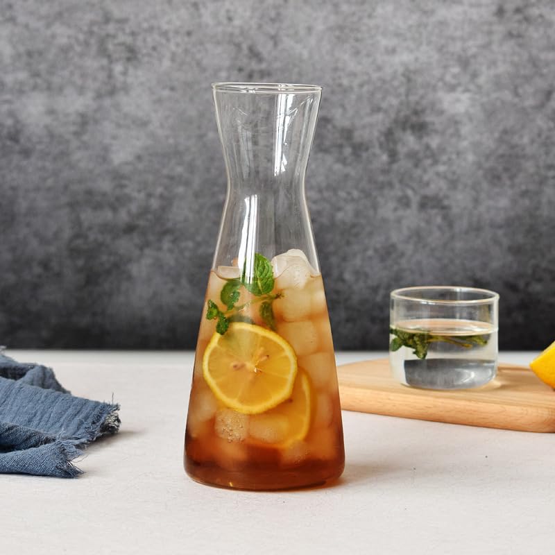 THW® PC Wine Decanters Carafe 16 oz/ 480 ml Unbreakable PC Decanter (Clear) / Used for soda/Water/Juice Bar Wine Carafe for Bars resurant and Home use - Image 4