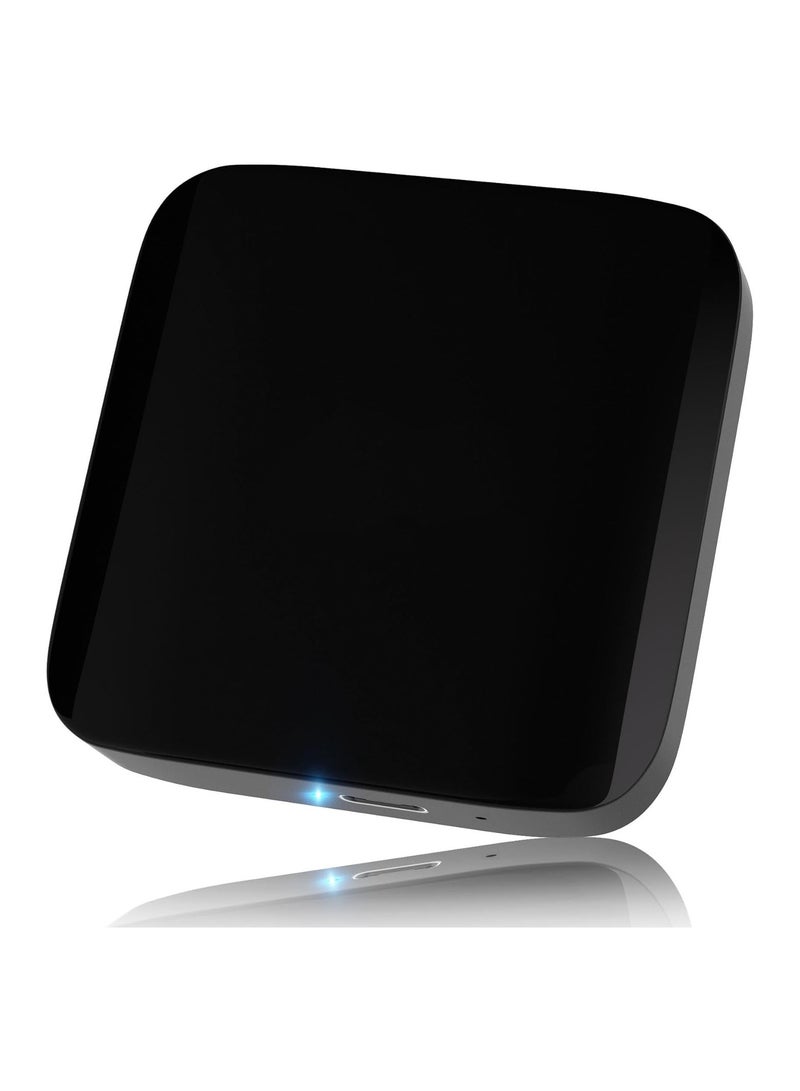 Zikra Wireless CarPlay Adapter, 2024 New Upgrades Wired to Wireless CarPlay Dongle Carplay, Support Online Update,No delay Plug & Play only for All Factory Wired CarPlay Cars - Image 1