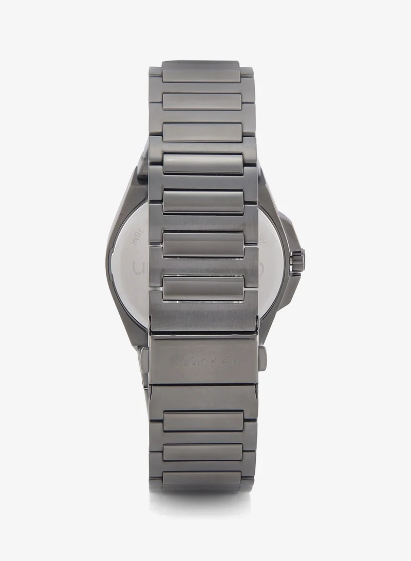 Calvin Klein  Meta-Minimal Analogue Watch with Steel Bracelet - 25200458 for Men | Best Price UAE