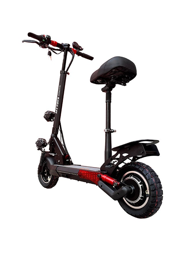 MYTOYS Power Full Motor 750W Electric Scooter 2023 Upgraded Version 55KM/Hr Speed App Controlled 48V 15AH Off-Road Tires , Removeable Comfortable Seat, Super Bright LED 3 Front Lights - Image 4