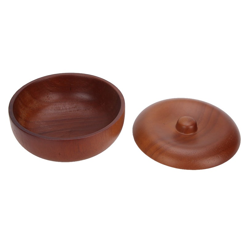 Wooden Shaving Brush Bowl Mug Shave Soap Cream Mug Professional Shaving Bowl Barber Tool - Image 3