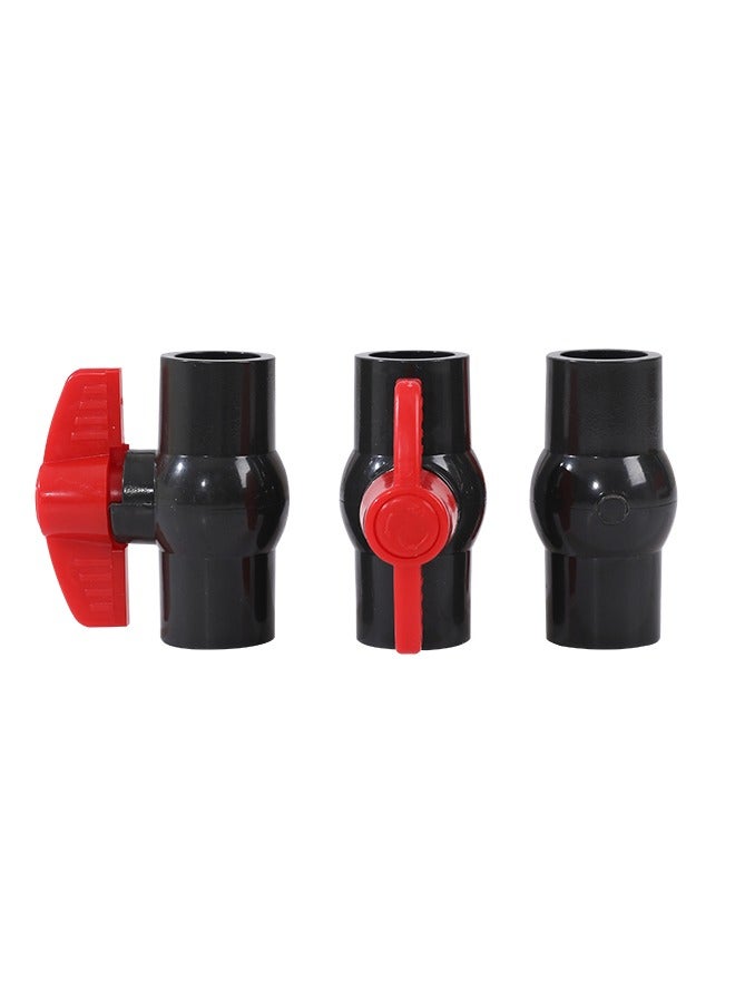 LAWAZIM Plastic Ball Valve Threadless -3 Piece 1/2inch- Corrosion-Resistant Leak-Proof Shut-Off Valve for Reliable Flow Control in Plumbing, Irrigation, Water Lines, Water Management and Fluid Control - Image 2