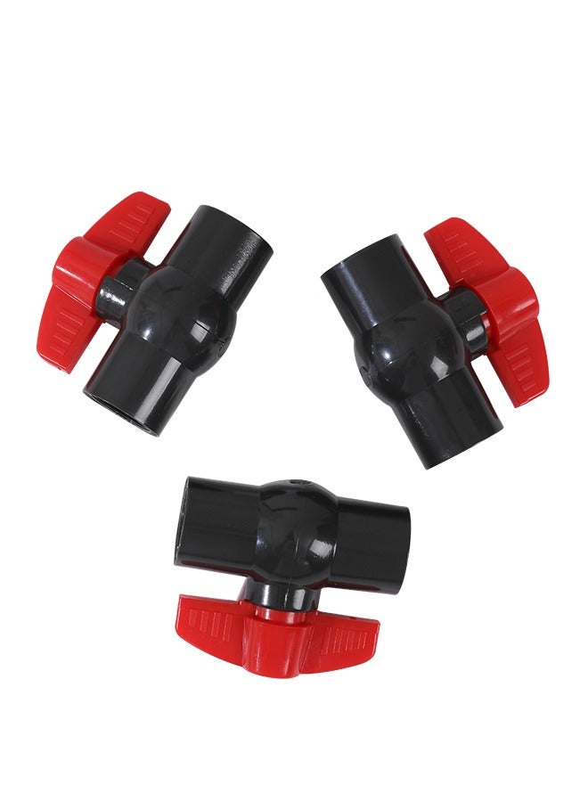 LAWAZIM Plastic Ball Valve Threadless -3 Piece 1/2inch- Corrosion-Resistant Leak-Proof Shut-Off Valve for Reliable Flow Control in Plumbing, Irrigation, Water Lines, Water Management and Fluid Control - Image 3