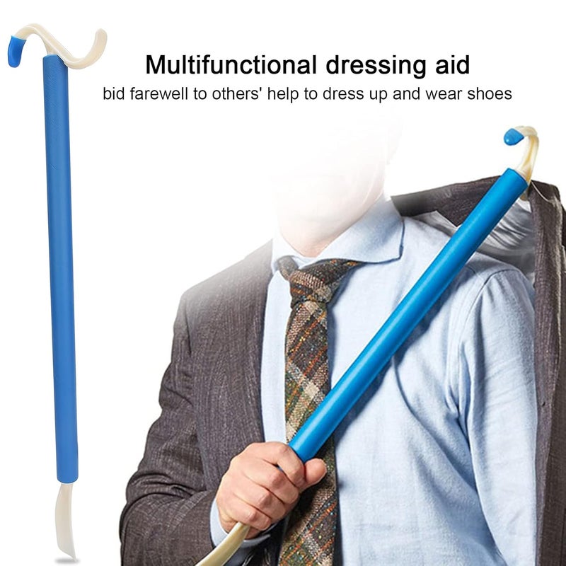 كلاراكو أداة مساعدة محمولة في ارتداء الجوارب اللاصقة، أداة إزالة الجوارب، أدوات مساعدة في ارتداء الأحذية، مناسبة لكبار السن والأشخاص ذوي الإعاقة اليدوية، أنشطة غير مريحة للأطراف العلوية - Image 2