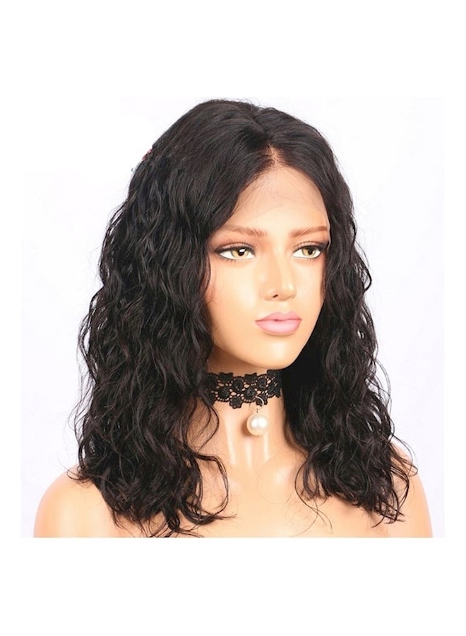Short Curly Hair Wig Black - Image 1