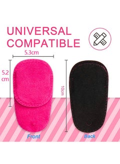 Ant 4-Piece Eye Patches for Kids Girls Boys, Right & Left Eye Patch for Glasses, Full Coverage Eye Patch for Children Treating Eye Amblyopia Strabismus and After Surgery (Pink)  - Image 2