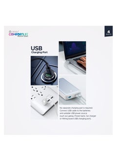 رافيد بطارية رفيد قابلة للشحن مقاس AA عدد ٤ قطعة 1700mAh  - Image 5