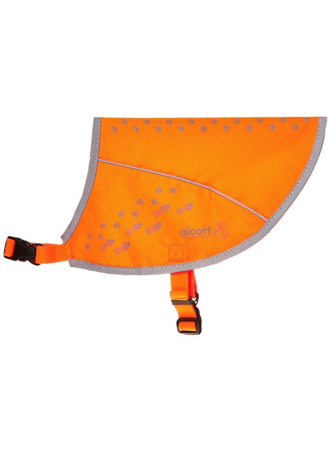 Alcott Visibility Dog Vest with Reflective Trim, Small, Neon Orange,APL ES SM DV NO - Image 1