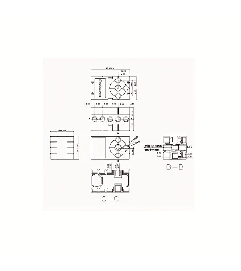 4.41 LB Grey Slow Speed Servo Motor Dual Output Shaft Compatible With Makecode Scratch Programming For Building Blocks - Image 2