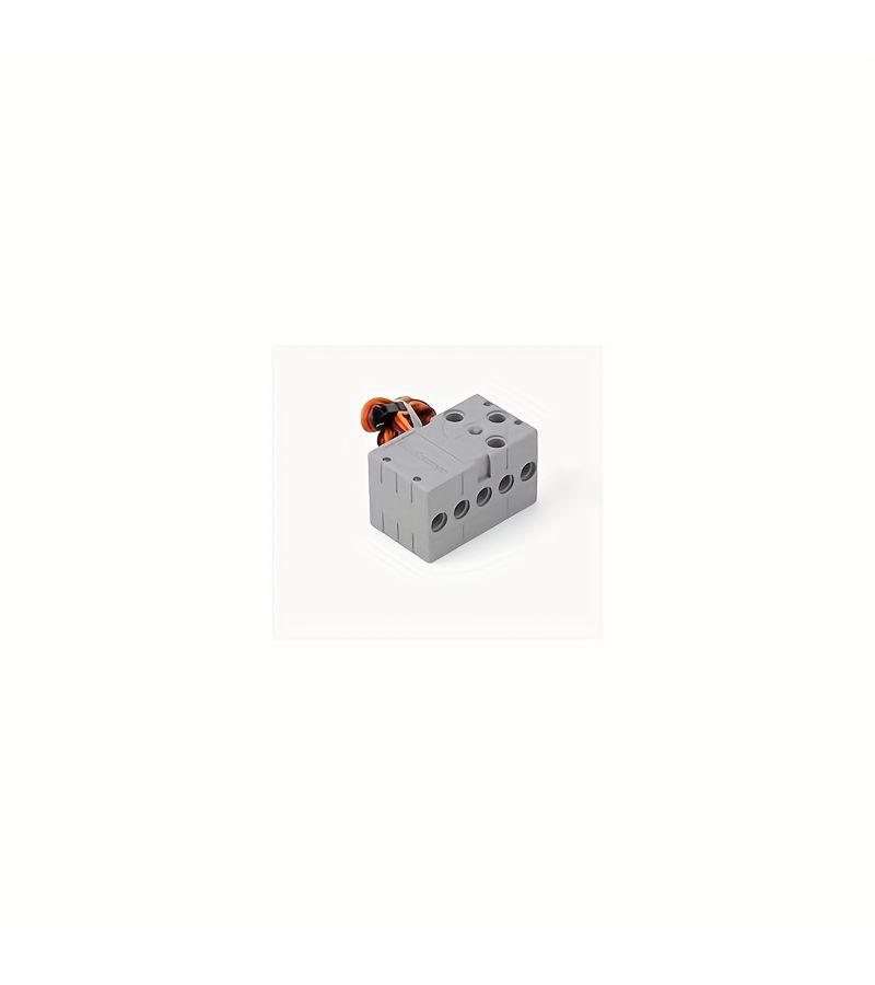 4.41 LB Grey Slow Speed Servo Motor Dual Output Shaft Compatible With Makecode Scratch Programming For Building Blocks - Image 3