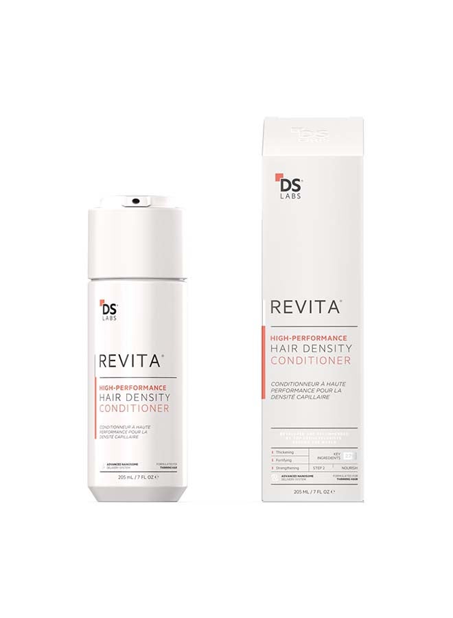 ds labs Revita High Performance Hair Density Conditioner For Men & Women - Scalp Refreshing Hydration for Fuller Looking, Weightless Hydration, Caffeine, Turmeric, Sulfate & Silicone Free, Color Safe 205ml - Image 1