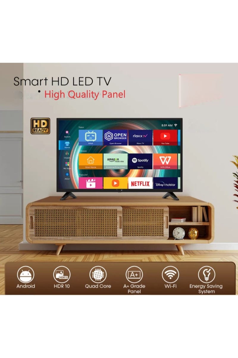 32-Inch LED Android Smart TV – High-Quality Display Panel – Built-in Wi-Fi – HDMI & USB Ports – Apps & Streaming Ready  - Image 1
