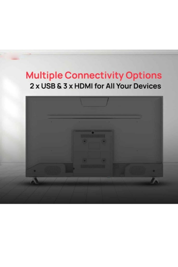 32-Inch LED Android Smart TV – High-Quality Display Panel – Built-in Wi-Fi – HDMI & USB Ports – Apps & Streaming Ready  - Image 2