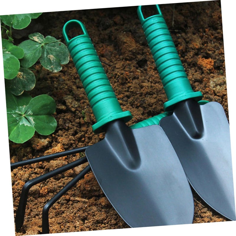 5Pcs Garden Tool Set with Stainless Steel Shovel Pruning Shears Portable Gardening Hand Tools for Outdoor Planting - Image 5