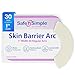 Safe n Simple Hydrocolloid Skin Barrier Arc Ostomy Barrier Strips 30 Count Hydrocolloid Skin Barrier Strips Accessories for ColostomyIleostomyStoma Supplies - Image 1