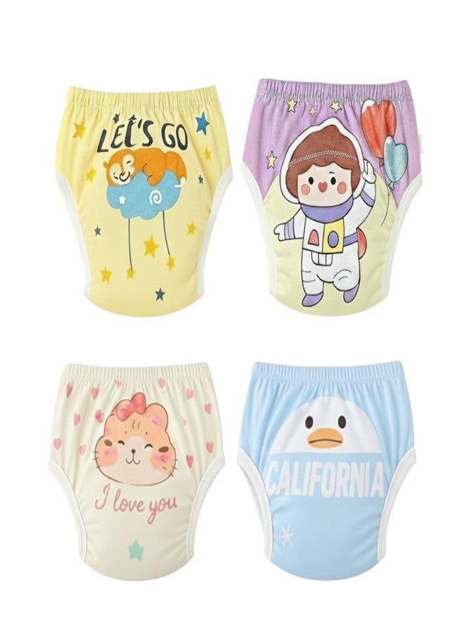 Dharmnirdosh Baby Diaper Pants| Eco-Friendly Reusable Baby Cloth Diaper | Multicolor | (2, Multicolor, 2-3 Years) - Image 2