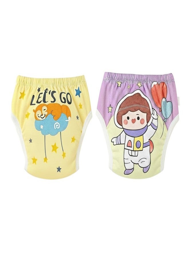 Dharmnirdosh Baby Diaper Pants| Eco-Friendly Reusable Baby Cloth Diaper | Multicolor | (2, Multicolor, 2-3 Years) - Image 3