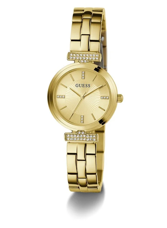 GUESS Array Steel Strap Analog Watch