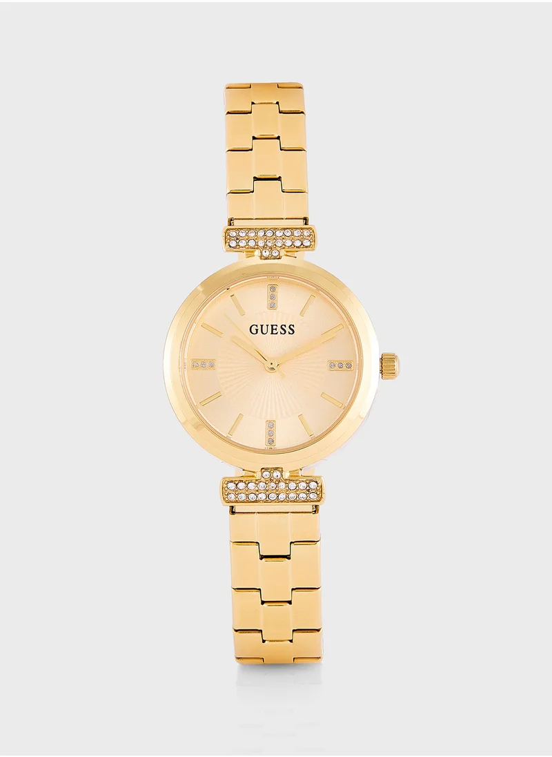 GUESS Array Steel Strap Analog Watch