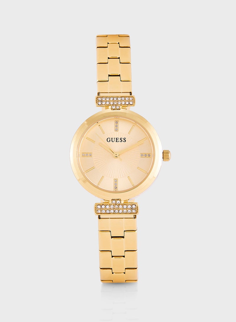 GUESS Array Steel Strap Analog Watch - Image 1