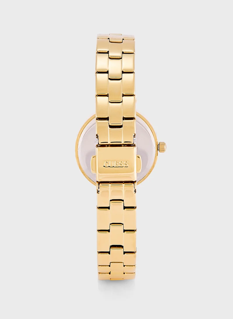 GUESS Array Steel Strap Analog Watch