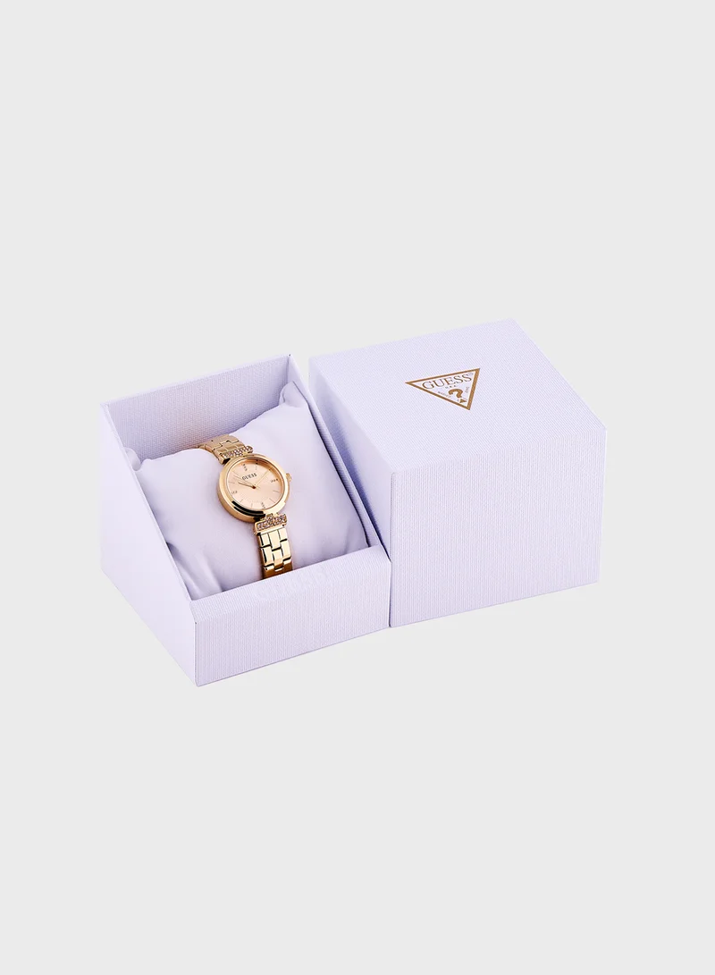 GUESS Array Steel Strap Analog Watch