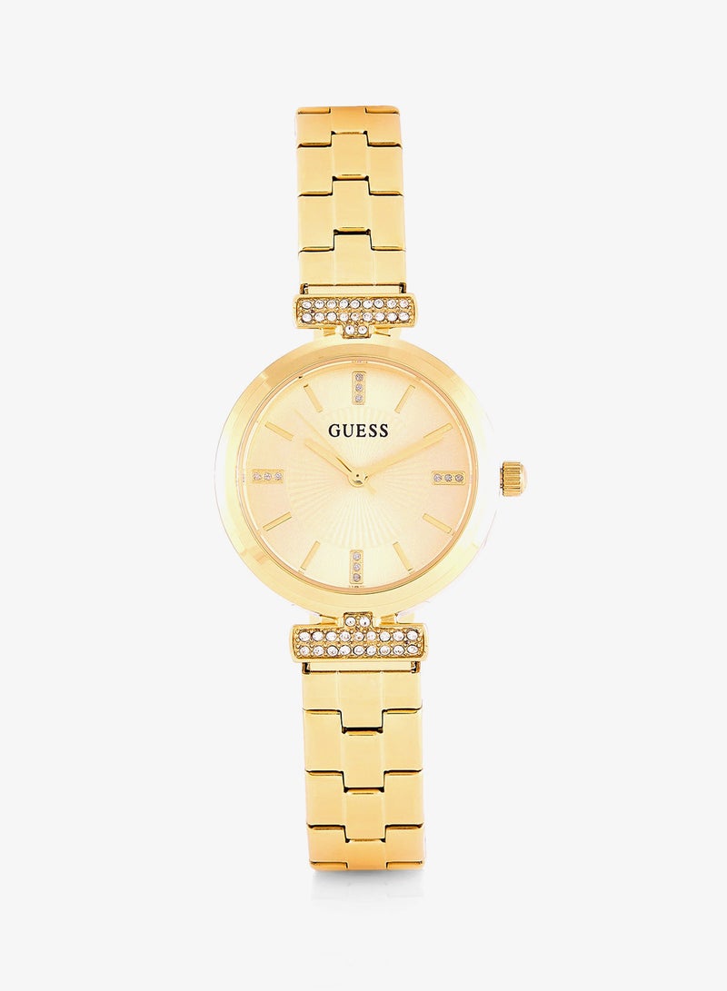 GUESS Array Steel Strap Analog Watch - Image 1