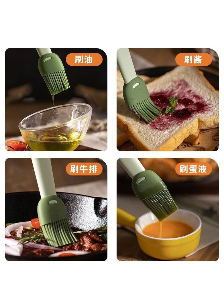 Generic - Uncut silicone oil brush is very strong and durabl in addition to a strong handle and a beautiful shape installed on both sides - Image 1