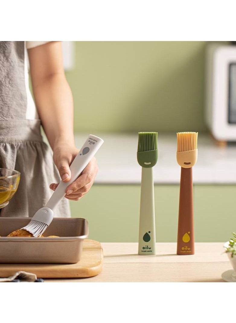 Generic - Uncut silicone oil brush is very strong and durabl in addition to a strong handle and a beautiful shape installed on both sides - Image 1