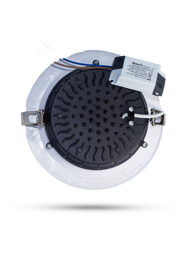 Spotlight 14 cm 15 Watt LED Yellow  - Image 3