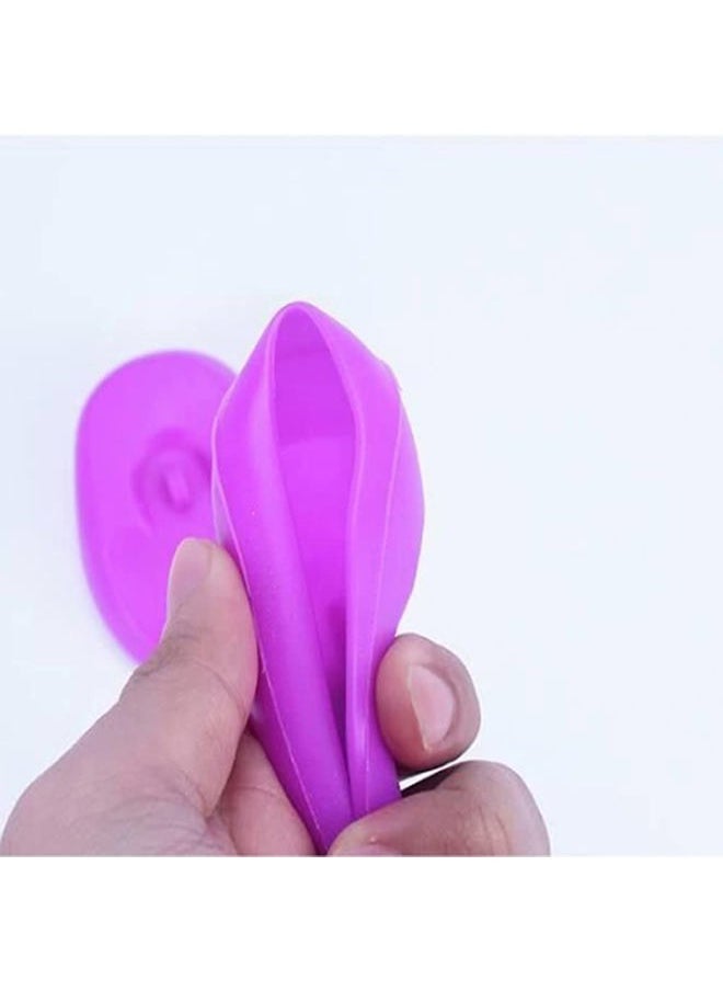 ericotry 3Pairs Silicone Ear Covers Hairdressing Hair Dye Ear Protector Hair Coloring Earmuffs for Salon Home Hairdressing Supplies (Random Color)  - Image 3