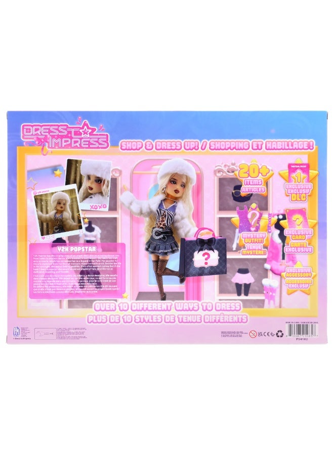PhatMojo DRESS TO IMPRESS - Deluxe Playset - 3 in 1 Fashion Doll Playset-POP Star - Image 2