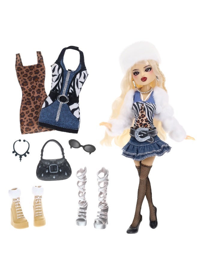 PhatMojo Dress To Impress Y2K Popstar Doll with 20+ Fashion Accessories, 3 Mystery Surprises , Deluxe Playset - Image 4