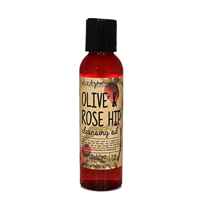 Urban Hydration Spot & Scar Rosehip and Olive Soothing Face Cleansing Oil | Cleans, Smooths Fine Lines and Wrinkles, Hydrates & Protects, Evens Skin Tone, Great For Senstitive Skin | 4 Fl Ounces - Image 1