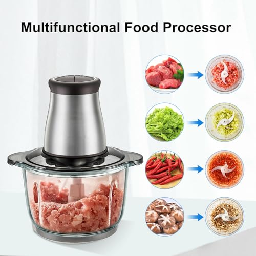 FEELING MALL Electric Meat Mincer Chopper Food Processor Hand Mixer Meat Grinder EU Plug - Image 4