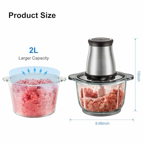 FEELING MALL Electric Meat Mincer Chopper Food Processor Hand Mixer Meat Grinder EU Plug - Image 5